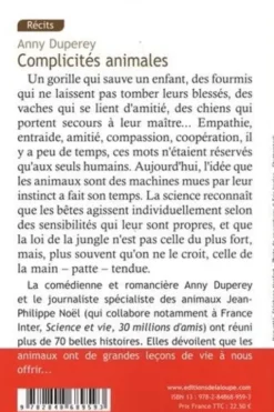 Complicités animales. 70 histoires vraies [EDITION EN GROS CARACTERES, Anny Duperey
