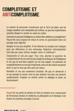 Complotisme et anticomplotisme. Une double blessure de l'intelligence, Pascal Ide