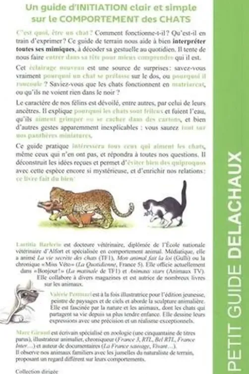 Comprendre facilement les chats, Laëtitia Barlerin