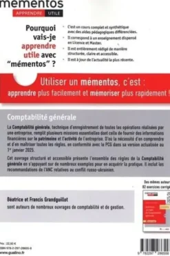 Comptabilité générale. Edition 2025-2026, Francis Grandguillot