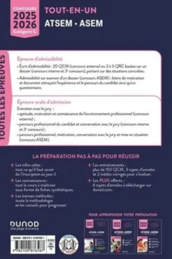 Concours ATSEM/ASEM Externe, interne et 3e voie Catégorie C. Tout-en-un, Edition 2025-2026, Corinne Pelletier