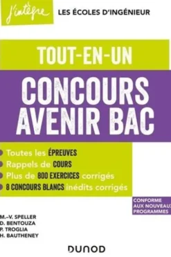 Concours Avenir Bac. Tout-en-un, Edition 2021, Marie-Virginie Speller