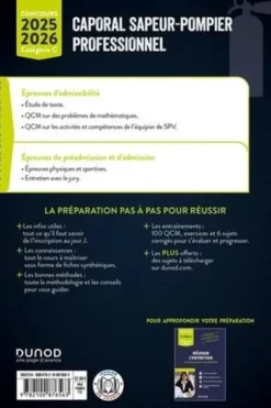 Concours caporal sapeur-pompier professionnel. Tout-en-un, Edition 2025-2026, Hakim Mamouri