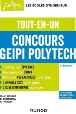 Concours Geipi Polytech. Tout-en-un, 4e édition, Marie-Virginie Speller