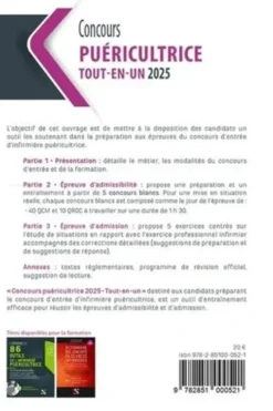Concours puéricultrice. Tout-en-un, Edition 2025, Marie-Jeanne Lorson