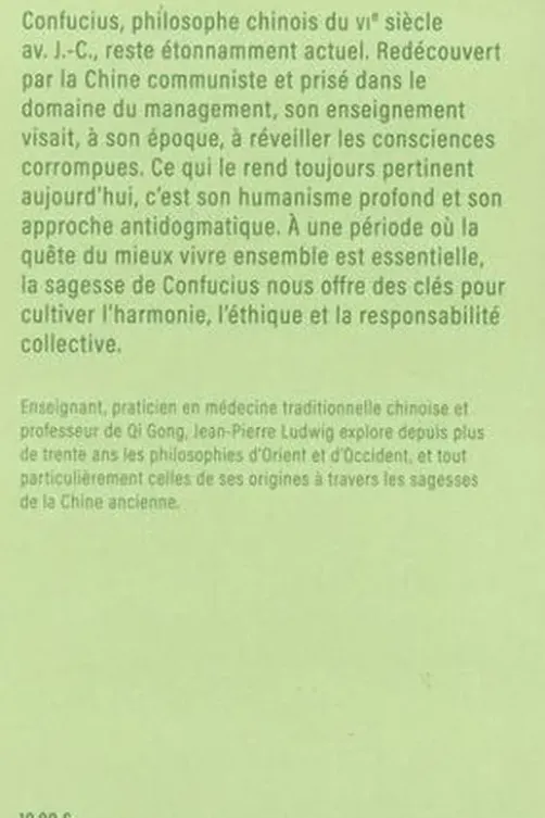 Confucius. L'homme de bien, Jean-Pierre Ludwig