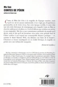 Contes de Pékin, Sen Ma