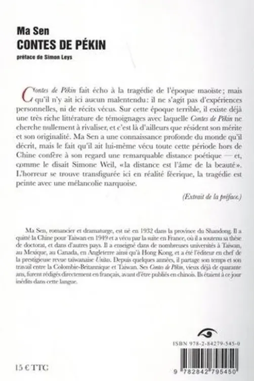 Contes de Pékin, Sen Ma