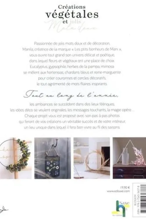 Créations végétales et jolis mots doux, Manila Tran Lardon
