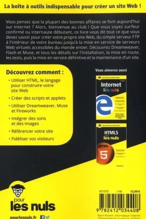 Créer un site web pour les nuls. 10e édition, David A. CROWDER