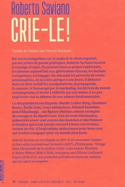 Crie-le !, Roberto Saviano