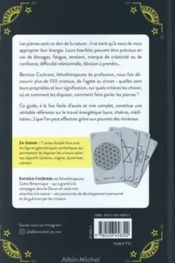 Cristaux. Inclus 7 grandes cartes illustrées, Bernice Cockram