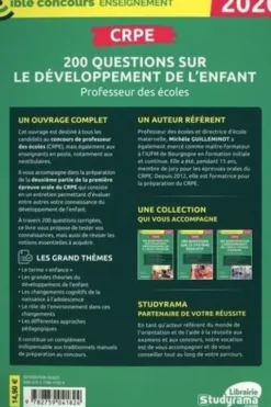 CRPE. 200 questions sur le développement de l'enfant, Edition 2020, Michèle Guilleminot