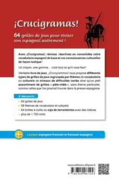 Crucigramas ! 64 grilles de jeux pour réviser son espagnol autrement ! Niveau A2-B1, José G. Marrón