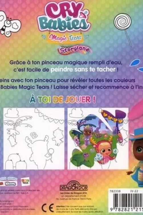 Cry Babies Magic tears storyland. Les mondes magiques. Avec 1 pinceau, Dragon d'or