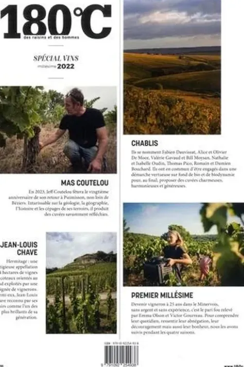 180°C Spécial vins millésime 2022, Philippe Toinard
