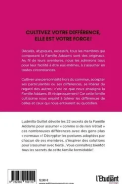 Cultivez votre différence. Les 22 secrets de la famille Addams, Ludmilla Guillet