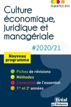 Culture économique, juridique et managériale. BTS tertiaires 1re et 2e années, Edition 2020-2021, Patrick Simon