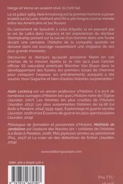 Curieuses histoires de la course à la Lune, Alain Leclercq