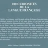 100 curiosités de la langue française, Laurence Caracalla