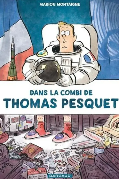 Dans la combi de Thomas Pesquet, Marion Montaigne