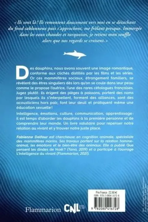Dans la peau d'un dauphin, Fabienne Delfour