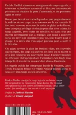 Dans l'EHPAD... du tango. De la danse à la transmission, Patricia Nardini