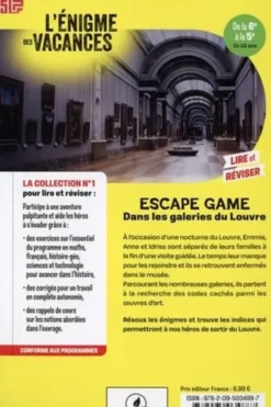 Dans les galeries du Louvre. De la 6e à la 5e, Eva Grynszpan