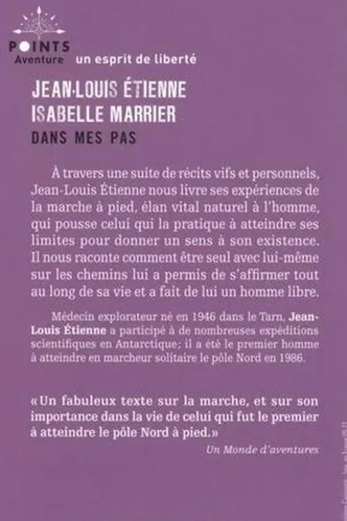 Dans mes pas, Jean-Louis Etienne