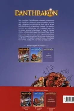 Danthrakôn Tome 1 : Le grimoire glouton. Avec un cahier graphique réservé à la première édition, Christophe Arleston