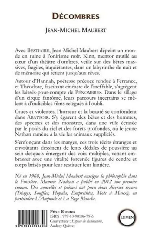 Décombres, Jean-Michel Maubert