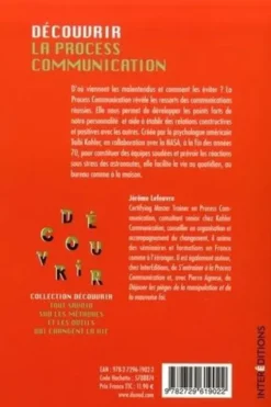Découvrir la Process Communication. 3e édition, Jérôme Lefeuvre