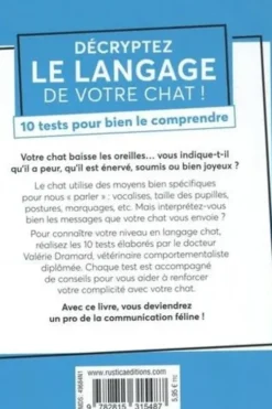 Décryptez le langage de votre chat ! 10 tests pour bien le comprendre, Valérie Dramard