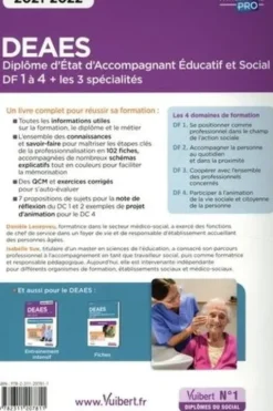 DEAES DF 1 à 4. Tout-en-un, Edition 2021-2022, Isabelle Sue-Sammut