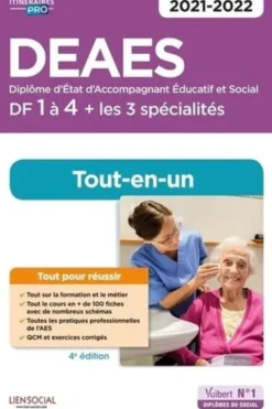 DEAES DF 1 à 4. Tout-en-un, Edition 2021-2022, Isabelle Sue-Sammut