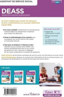 DEASS Assistant de service social. DC1, Intervention professionnelle en travail social, Sarah Ferrand