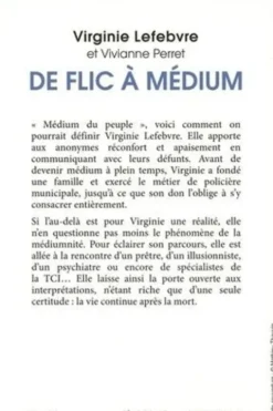 De flic à médium. Mon quotidien avec les esprits, Virginie Lefebvre