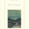 De la Nature. Edition bilingue français-latin, Lucrèce