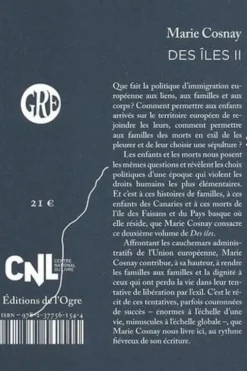 Des îles. Volume 2, Ile des Faisans 2021-2022, Marie Cosnay