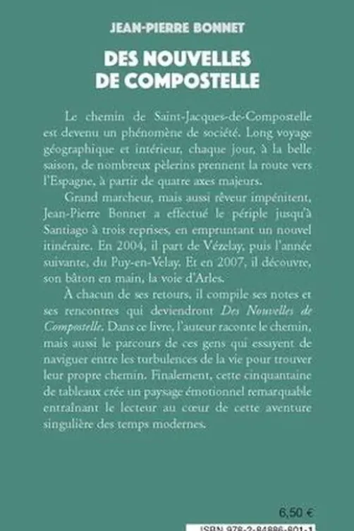 Des nouvelles de Compostelle, Jean-Pierre Bonnet
