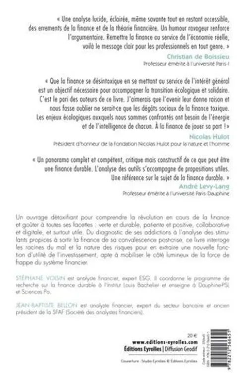 Detox finance, Stéphane Voisin