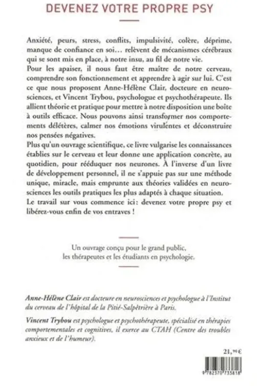 Devenez votre propre psy, Vincent Trybou