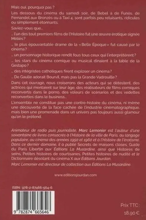 Dictionnaire désolant du cinéma francophone, Marc Lemonier