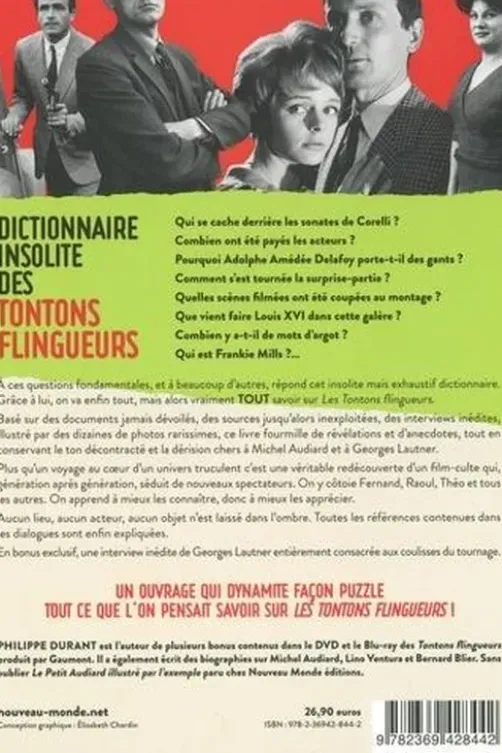 Dictionnaire insolite des Tontons flingueurs, Philippe Durant