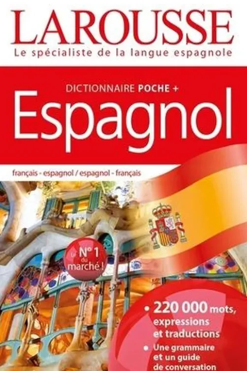 Dictionnaire Larousse poche plus français-espagnol et espagnol-français. Edition bilingue français-espagnol, Valérie Katzaros