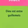 Dieu est entre guillemets, Jacques Jouet