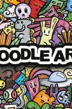 Doodle Art. Livre de coloriage Doodle Kawaii super fun et anti-stress pour adultes et adolescent format paysage, Lili Mel