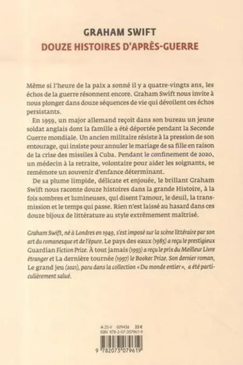 Douze histoires d'après-guerre, Graham Swift