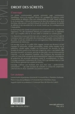 Droit des sûretés. 17e édition, Laurent Aynès