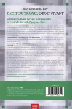 Droit du travail, droit vivant. Edition 2023, Jean-Emmanuel Ray